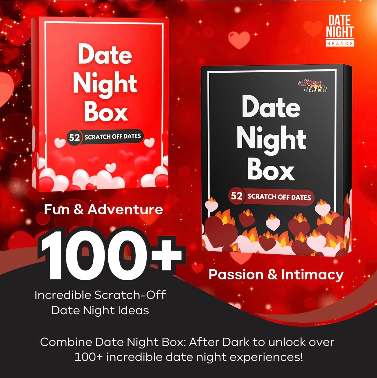 Date Night Box: Couple’s Edition - 52 Scratch Off Dates