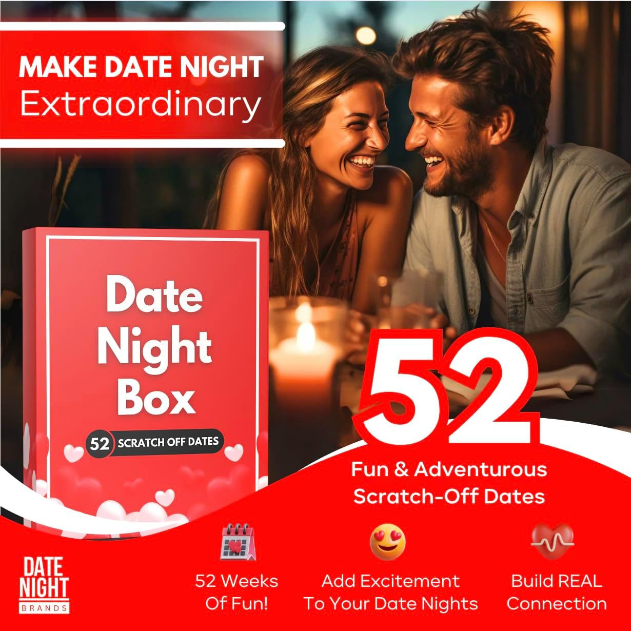 Date Night Box: Couple’s Edition - 52 Scratch Off Dates